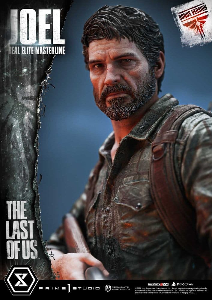 The Last of Us (Part I) Real Elite Masterline Estatua 1/4 Joel Bonus Version 52 cm