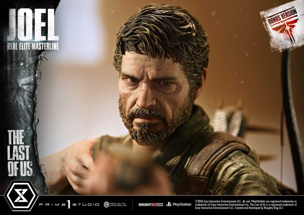 The Last of Us (Part I) Real Elite Masterline Estatua 1/4 Joel Bonus Version 52 cm