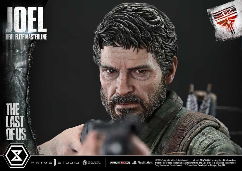 The Last of Us (Part I) Real Elite Masterline Estatua 1/4 Joel Bonus Version 52 cm