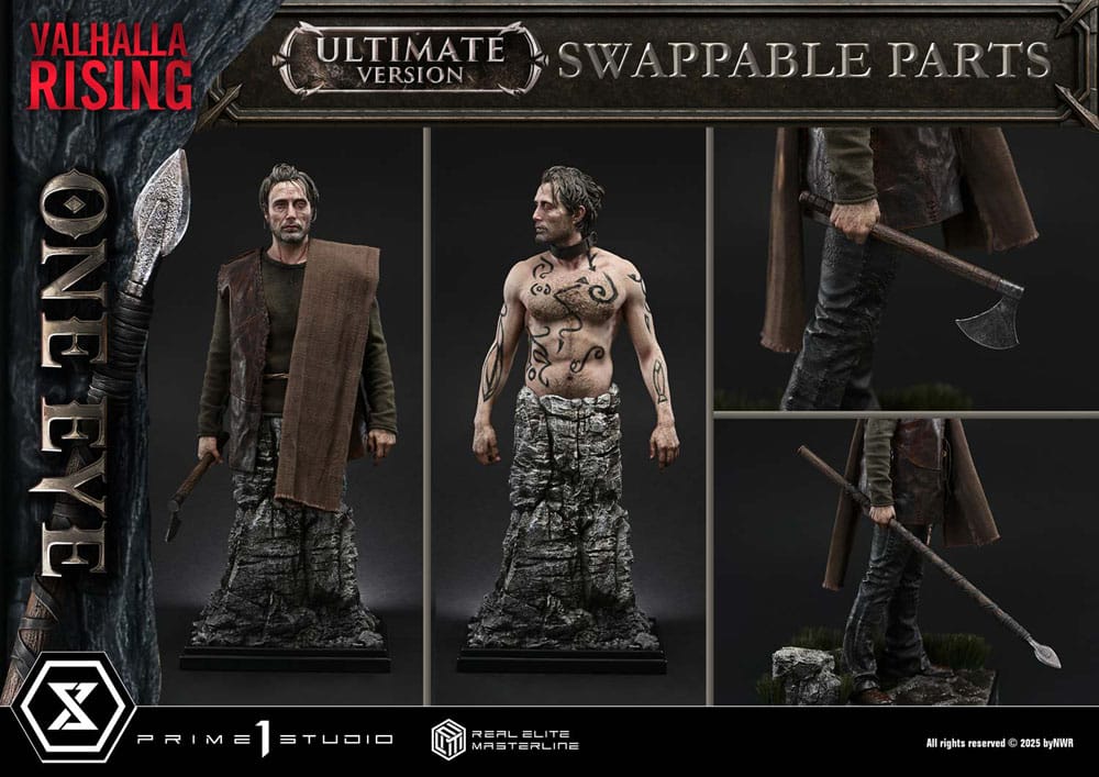 Valhalla Rising Estatua Real Elite Masterline Series 1/4 One Eye Ultimate Bonus Version 57 cm - Z POP Toys