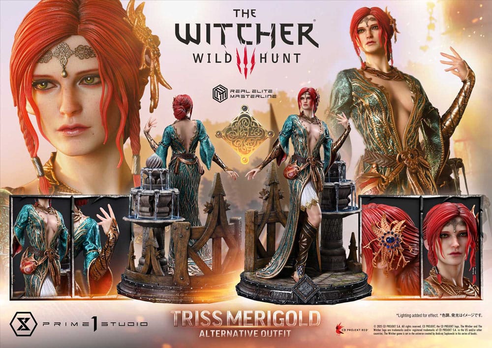 The Witcher 3: Wild Hunt Estatua Real Elite Masterline Series 1/4 Triss Merigold 52 cm - Z POP Toys
