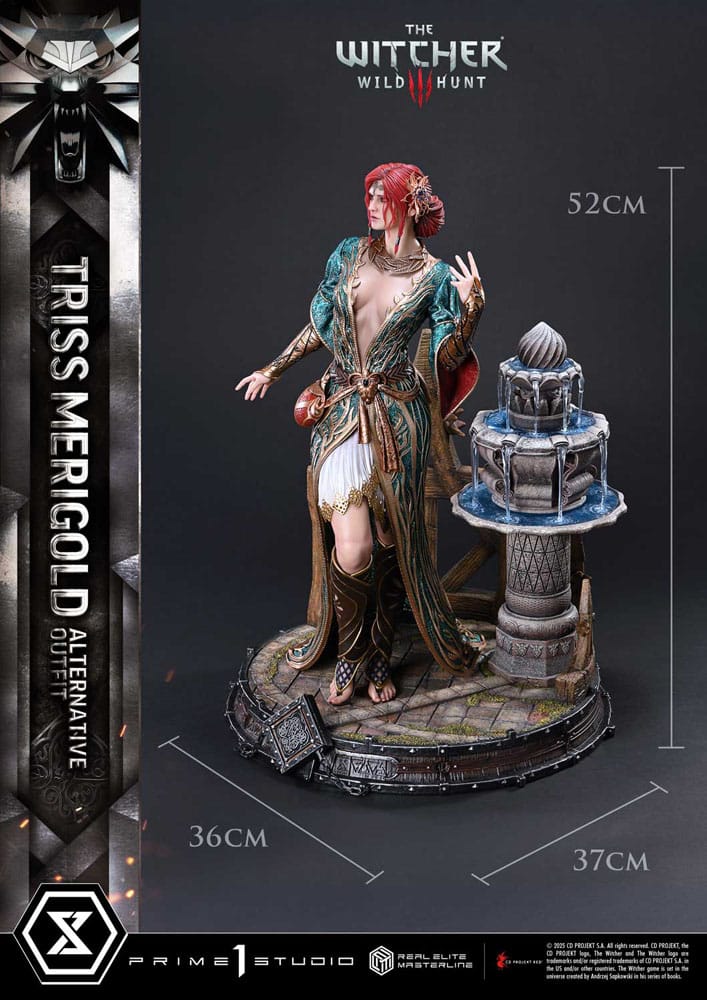 The Witcher 3: Wild Hunt Estatua Real Elite Masterline Series 1/4 Triss Merigold 52 cm - Z POP Toys