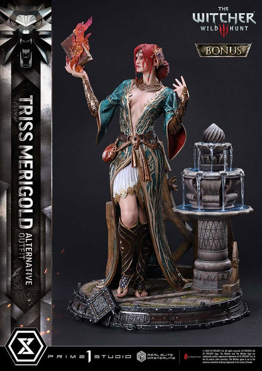 The Witcher 3: Wild Hunt Estatua Real Elite Masterline Series 1/4 Triss Merigold Bonus Version 52 cm - Z POP Toys