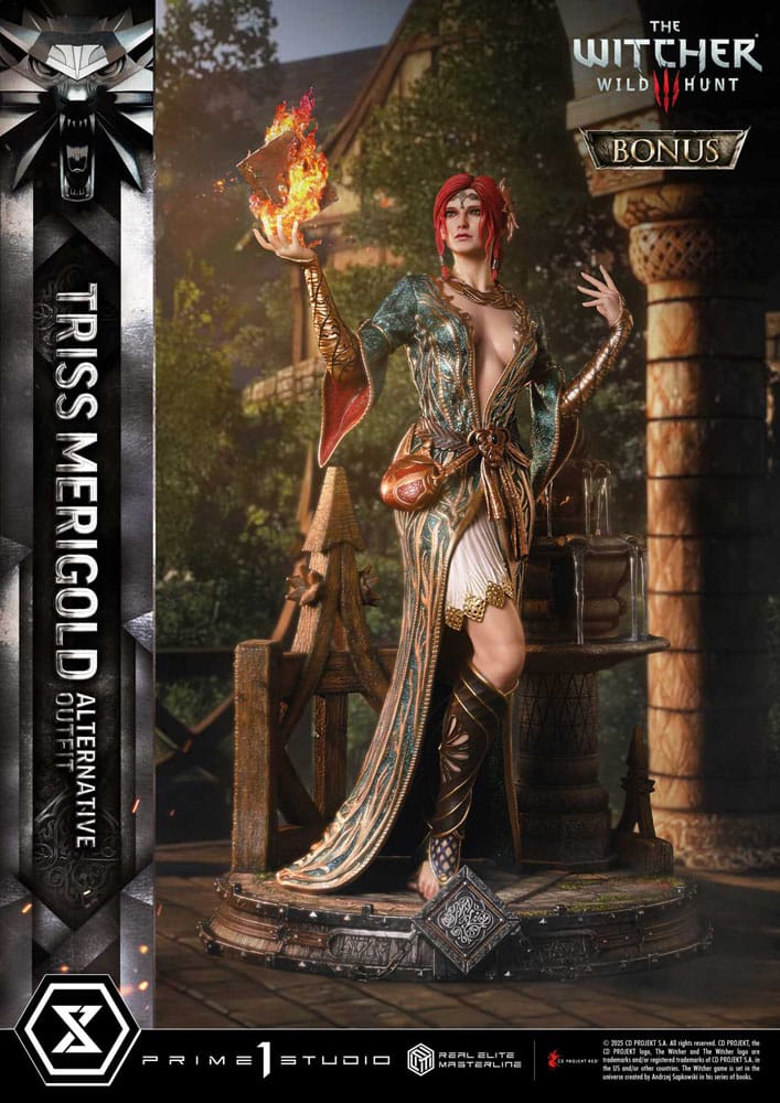 The Witcher 3: Wild Hunt Estatua Real Elite Masterline Series 1/4 Triss Merigold Bonus Version 52 cm - Z POP Toys