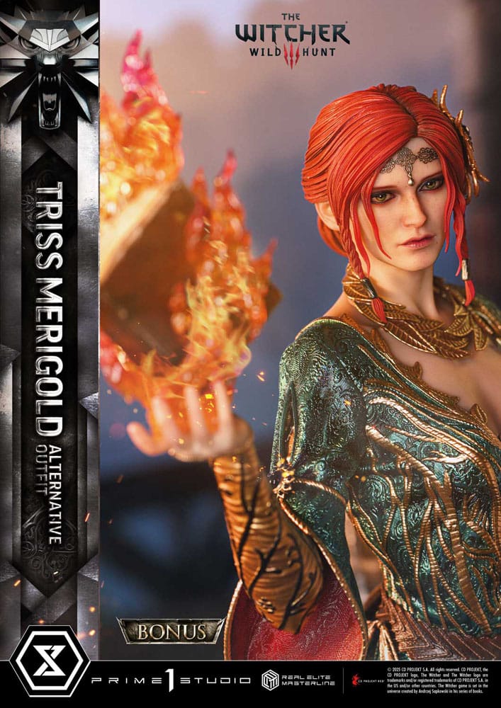 The Witcher 3: Wild Hunt Estatua Real Elite Masterline Series 1/4 Triss Merigold Bonus Version 52 cm - Z POP Toys