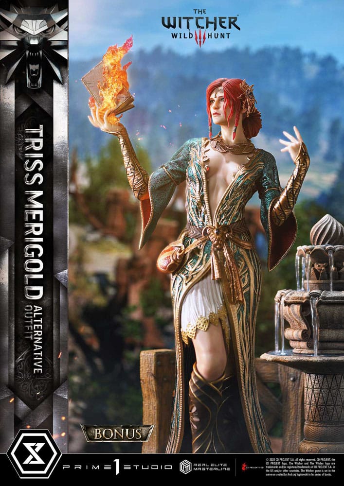 The Witcher 3: Wild Hunt Estatua Real Elite Masterline Series 1/4 Triss Merigold Bonus Version 52 cm - Z POP Toys