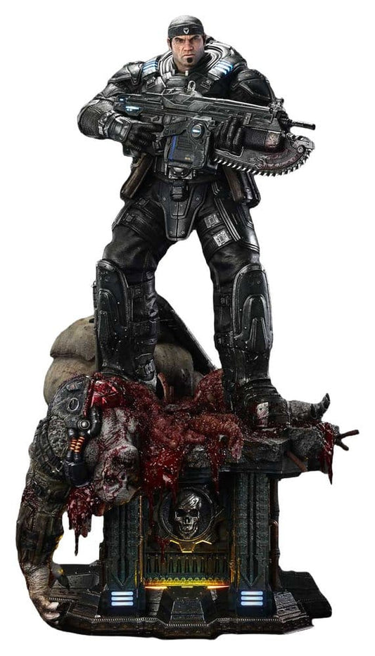Gears of War: Reloaded Estatua Real Elite Masterline Series 1/3 Marcus Fenix Ultimate Version 97 cm