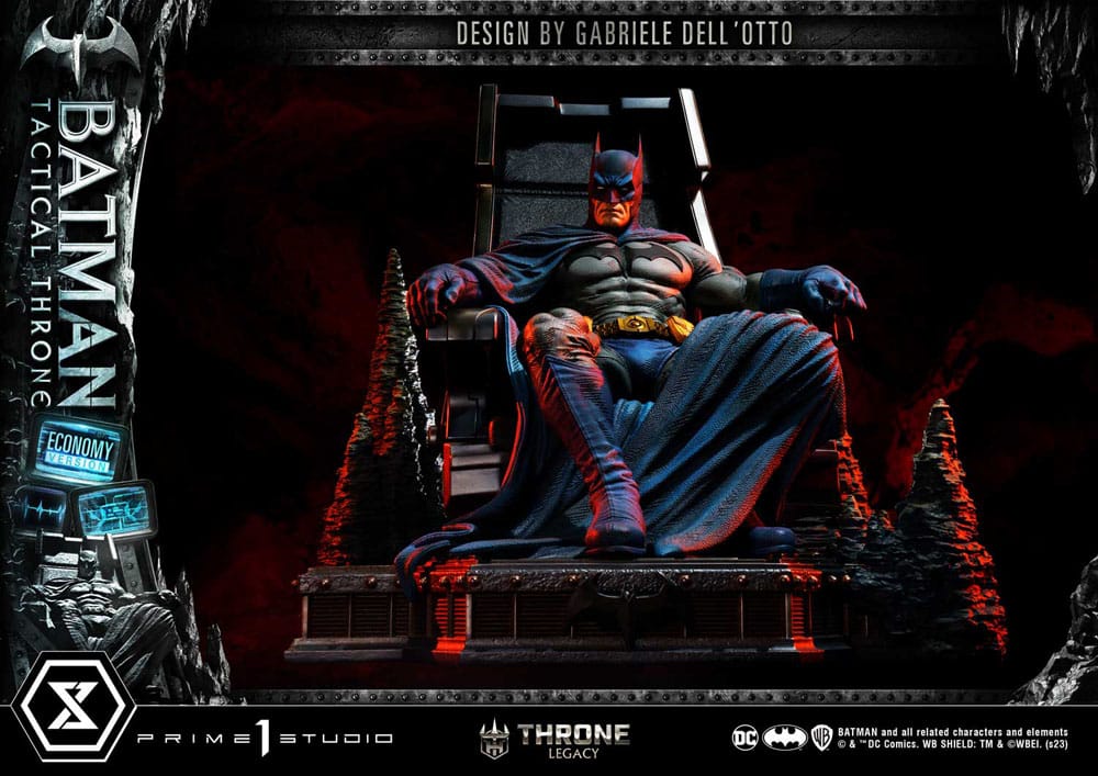 DC Comics Estatua 1/3 Throne Legacy Collection Batman Tactical Throne Economy Version 46 cm - Z POP Toys