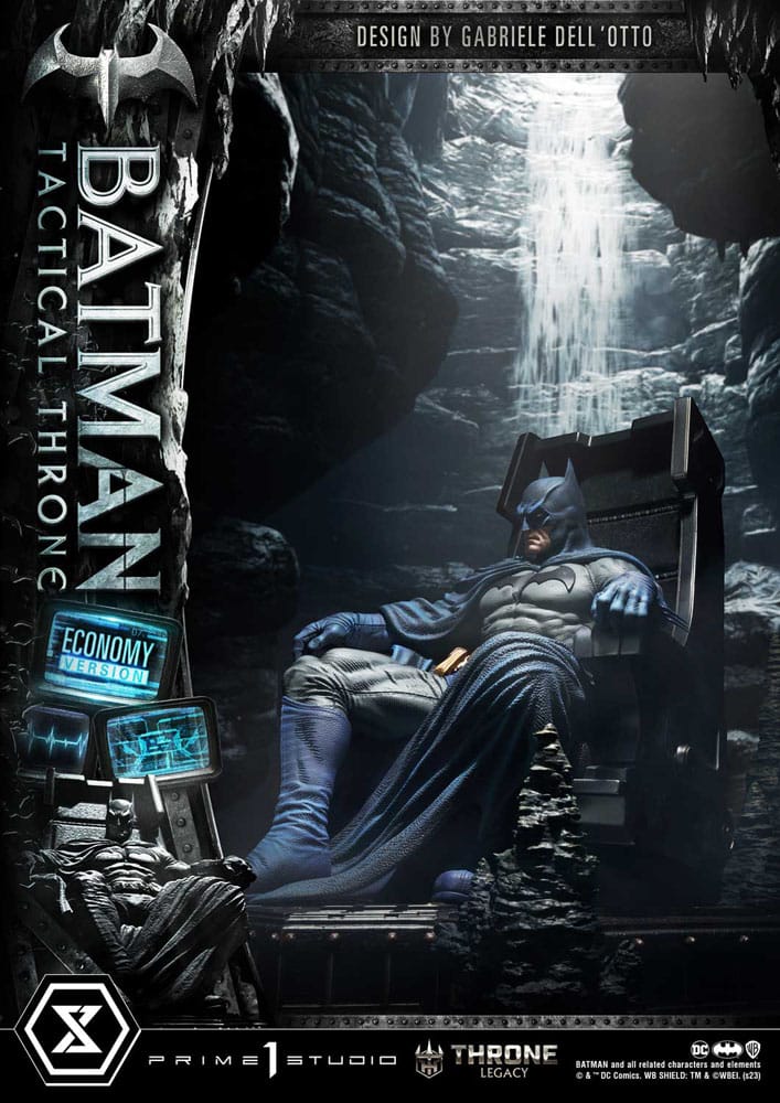 DC Comics Estatua 1/3 Throne Legacy Collection Batman Tactical Throne Economy Version 46 cm - Z POP Toys