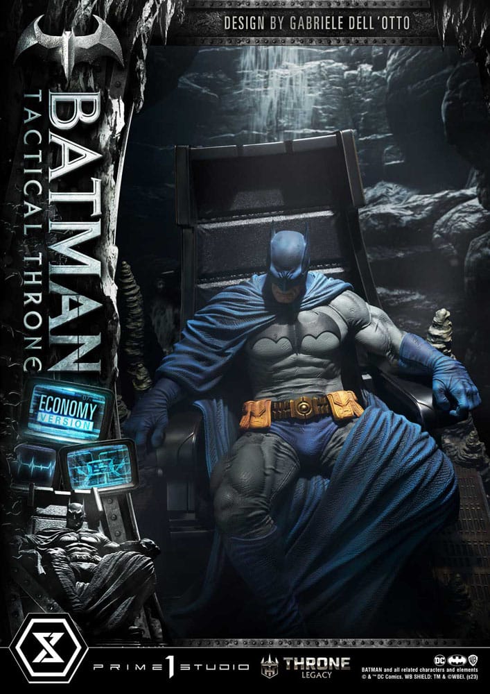 DC Comics Estatua 1/3 Throne Legacy Collection Batman Tactical Throne Economy Version 46 cm - Z POP Toys