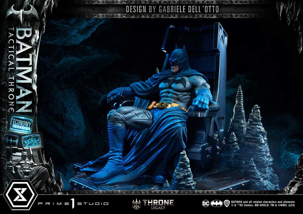 DC Comics Estatua 1/3 Throne Legacy Collection Batman Tactical Throne Economy Version 46 cm - Z POP Toys