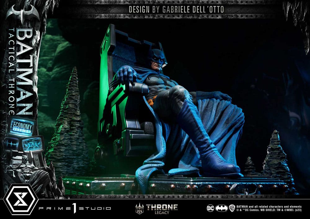 DC Comics Estatua 1/3 Throne Legacy Collection Batman Tactical Throne Economy Version 46 cm - Z POP Toys