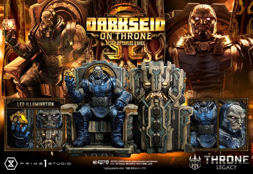 Throne Legacy Series Estatua 1/4 Justice League (Comics) Darkseid on Throne Design by Carlos D'Anda Standard Version 65 cm - Z POP Toys