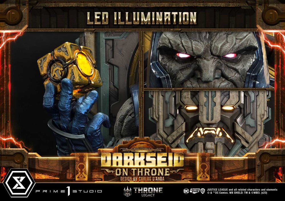 Throne Legacy Series Estatua 1/4 Justice League (Comics) Darkseid on Throne Design by Carlos D'Anda Standard Version 65 cm - Z POP Toys