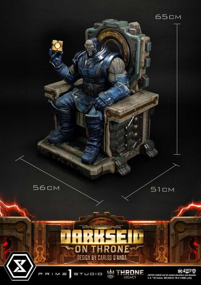 Throne Legacy Series Estatua 1/4 Justice League (Comics) Darkseid on Throne Design by Carlos D'Anda Standard Version 65 cm - Z POP Toys