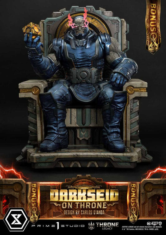 Throne Legacy Series Estatua 1/4 Justice League (Comics) Darkseid on Throne Design by Carlos D'Anda Deluxe Bonus Version 65 cm - Z POP Toys