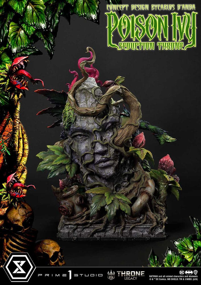 DC Comics Estatua 1/4 Throne Legacy Collection Batman Poison Ivy Seduction Throne 55 cm - Z POP Toys