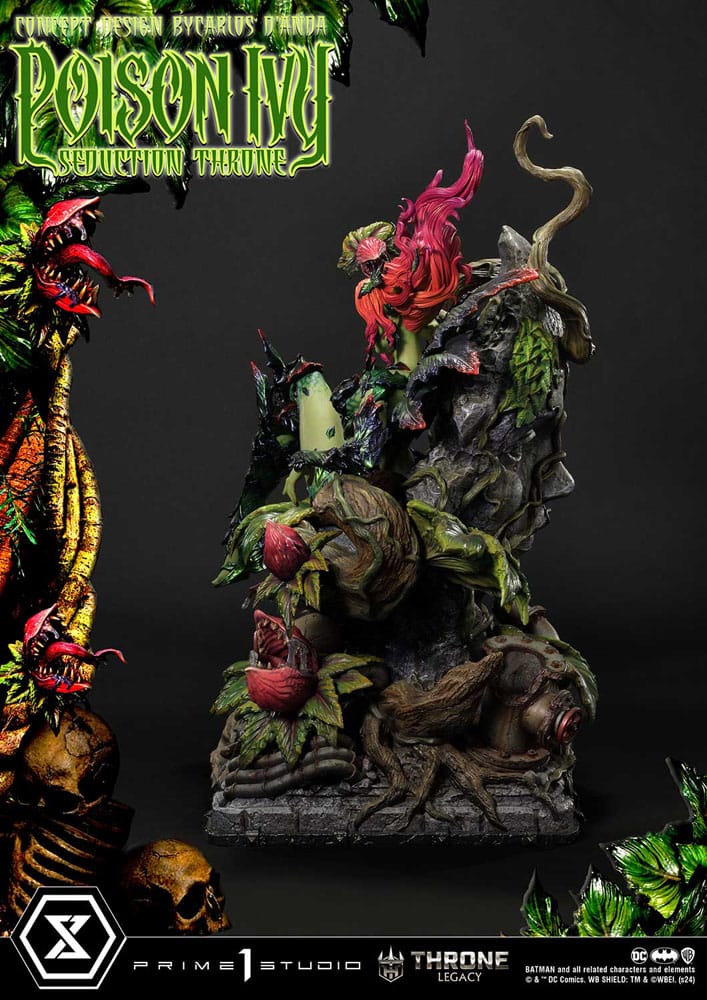 DC Comics Estatua 1/4 Throne Legacy Collection Batman Poison Ivy Seduction Throne 55 cm - Z POP Toys