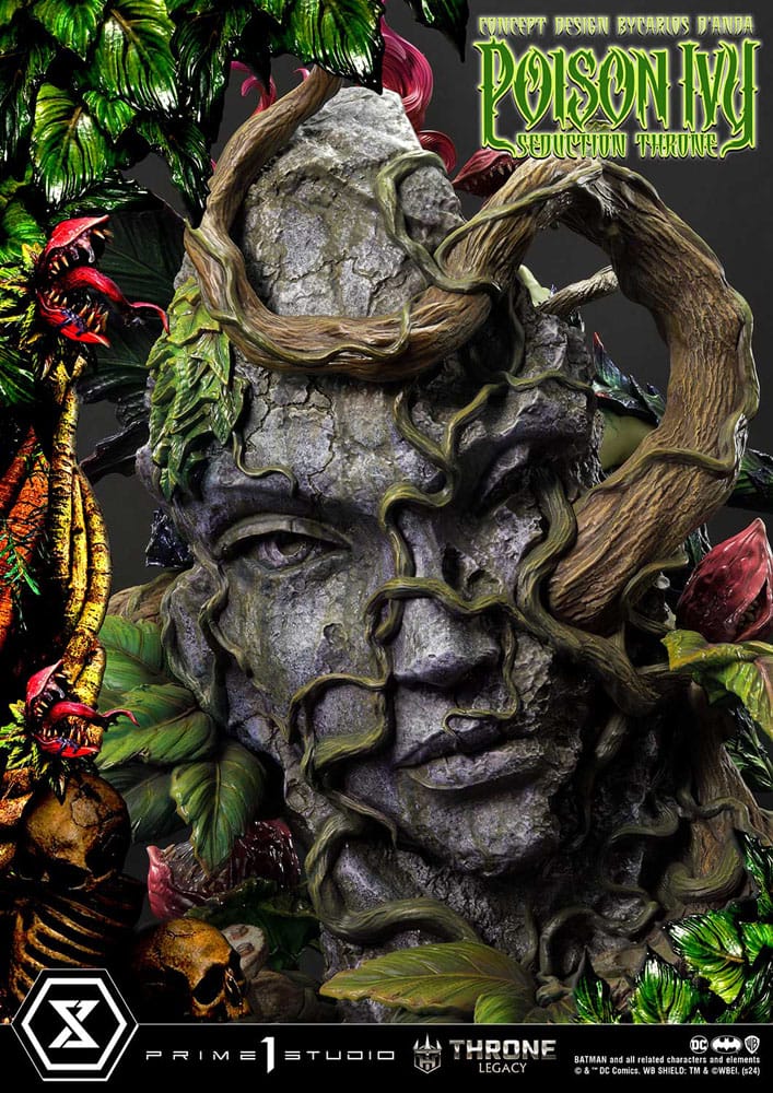 DC Comics Estatua 1/4 Throne Legacy Collection Batman Poison Ivy Seduction Throne Deluxe Bonus Version 55 cm - Z POP Toys