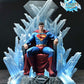 DC Comics Estatua 1/4 Throne Legacy Collection Superman Fortress of Solitude on Throne (Design by Gabriele Dell'Otto) Ultimate Version 52 cm