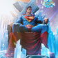 DC Comics Estatua 1/4 Throne Legacy Collection Superman Fortress of Solitude on Throne (Design by Gabriele Dell'Otto) Ultimate Version 52 cm