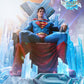 DC Comics Estatua 1/4 Throne Legacy Collection Superman Fortress of Solitude on Throne (Design by Gabriele Dell'Otto) Ultimate Version 52 cm