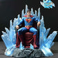 DC Comics Estatua 1/4 Throne Legacy Collection Superman Fortress of Solitude on Throne (Design by Gabriele Dell'Otto) Ultimate Bonus Version