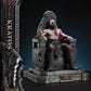 Throne Legacy God of War Series Estatua 1/3 Ragnarok Master Thyself Kratos 67 cm
