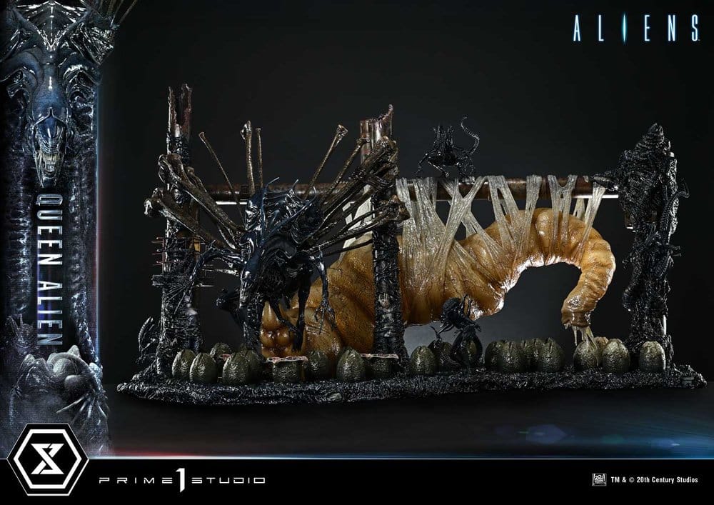 Aliens (Film) Ultimate Diorama Masterline Estatua Queen Alien 75 cm