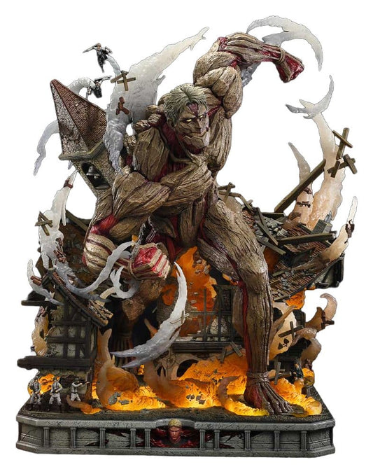 Ataque a los Titanes (TV animation) Ultimate Diorama Masterline Estatua Reiner Braun Armored Titan 75 cm