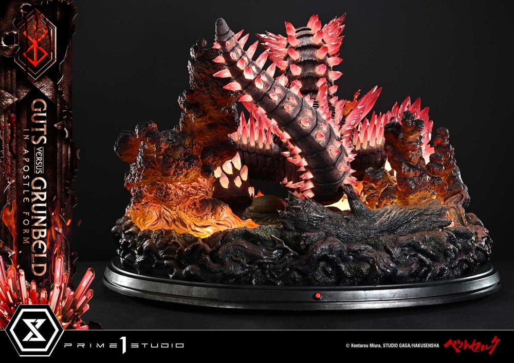 Berserk Estatua Ultimate Diorama Masterline Series Berserk Guts vs. Grunbeld in Apostle Form 58 cm