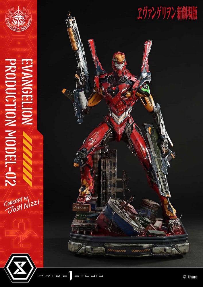 Rebuild of Evangelion Estatua Ultimate Diorama Masterline Series Evangelion Production Model-02 (Concept By Josh Nizzi) 73 cm