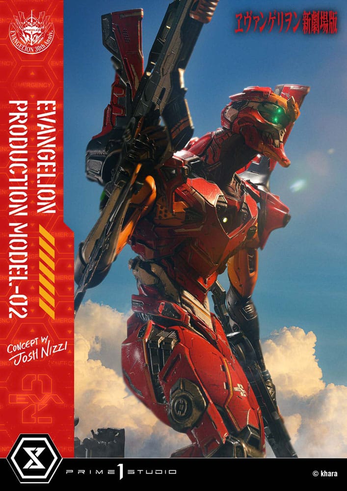 Rebuild of Evangelion Estatua Ultimate Diorama Masterline Series Evangelion Production Model-02 (Concept By Josh Nizzi) 73 cm