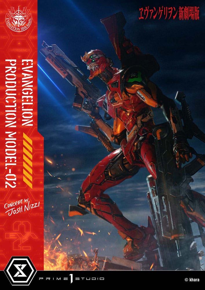 Rebuild of Evangelion Estatua Ultimate Diorama Masterline Series Evangelion Production Model-02 (Concept By Josh Nizzi) 73 cm