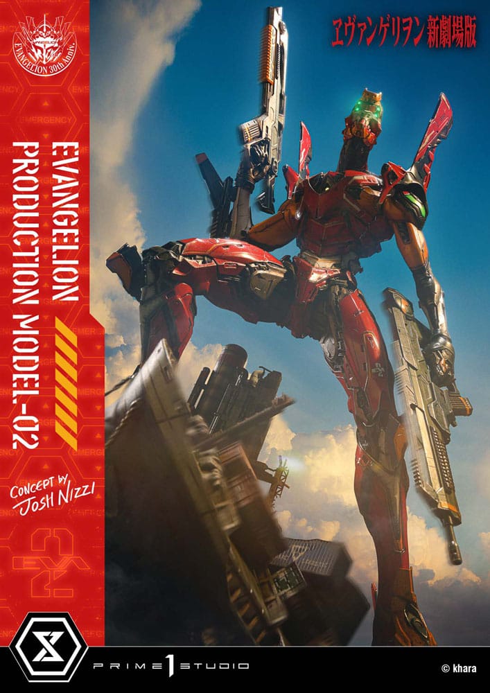 Rebuild of Evangelion Estatua Ultimate Diorama Masterline Series Evangelion Production Model-02 (Concept By Josh Nizzi) 73 cm