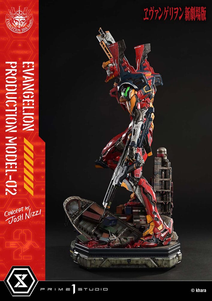 Rebuild of Evangelion Estatua Ultimate Diorama Masterline Series Evangelion Production Model-02 (Concept By Josh Nizzi) 73 cm