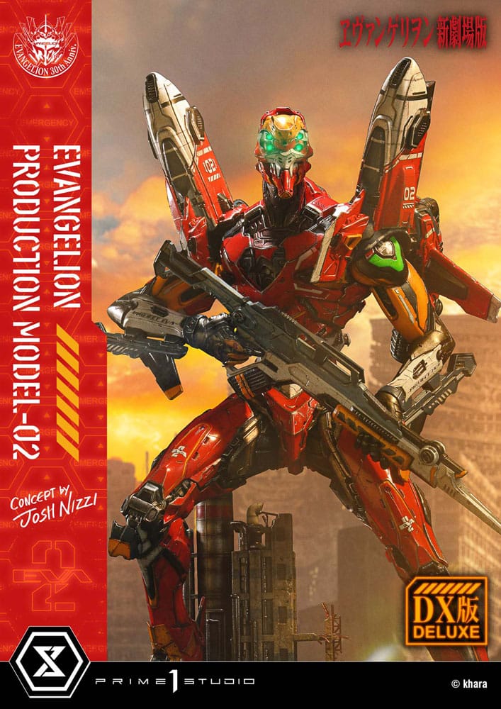 Rebuild of Evangelion Estatua Ultimate Diorama Masterline Series Evangelion Production Model-02 (Concept By Josh Nizzi) Deluxe Version 73 cm