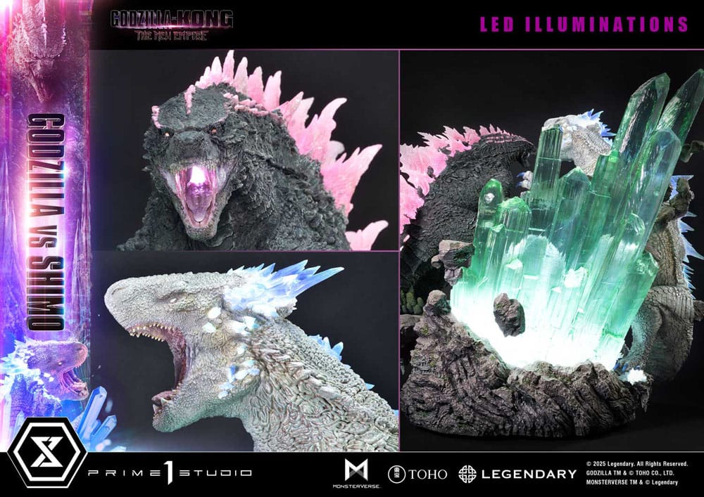 Godzilla x Kong: The New Empire Estatua Ultimate Diorama Masterline Series Godzilla vs Shimo 86 cm