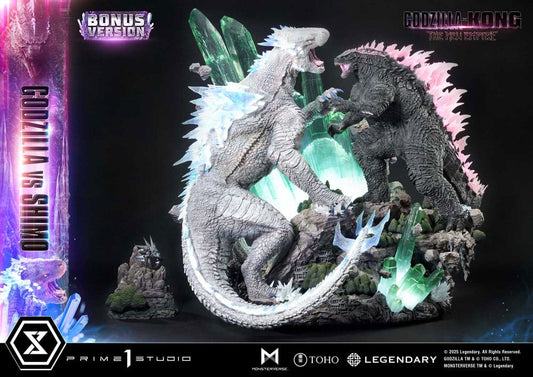 Godzilla x Kong: The New Empire Estatua Ultimate Diorama Masterline Series Godzilla vs Shimo Bonus Version 86 cm