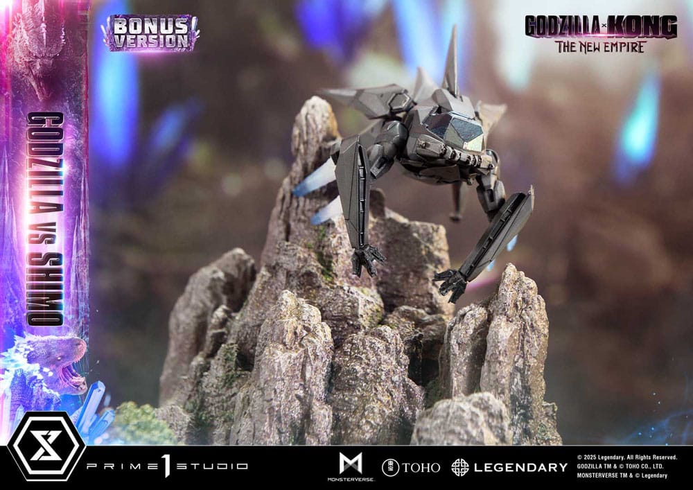 Godzilla x Kong: The New Empire Estatua Ultimate Diorama Masterline Series Godzilla vs Shimo Bonus Version 86 cm