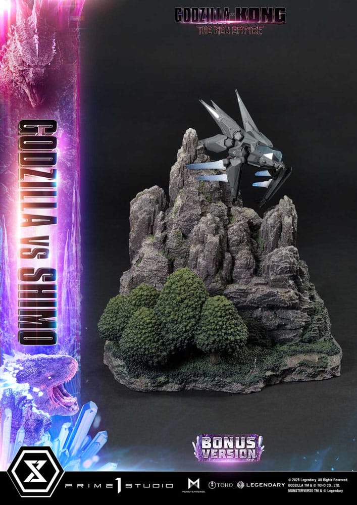 Godzilla x Kong: The New Empire Estatua Ultimate Diorama Masterline Series Godzilla vs Shimo Bonus Version 86 cm