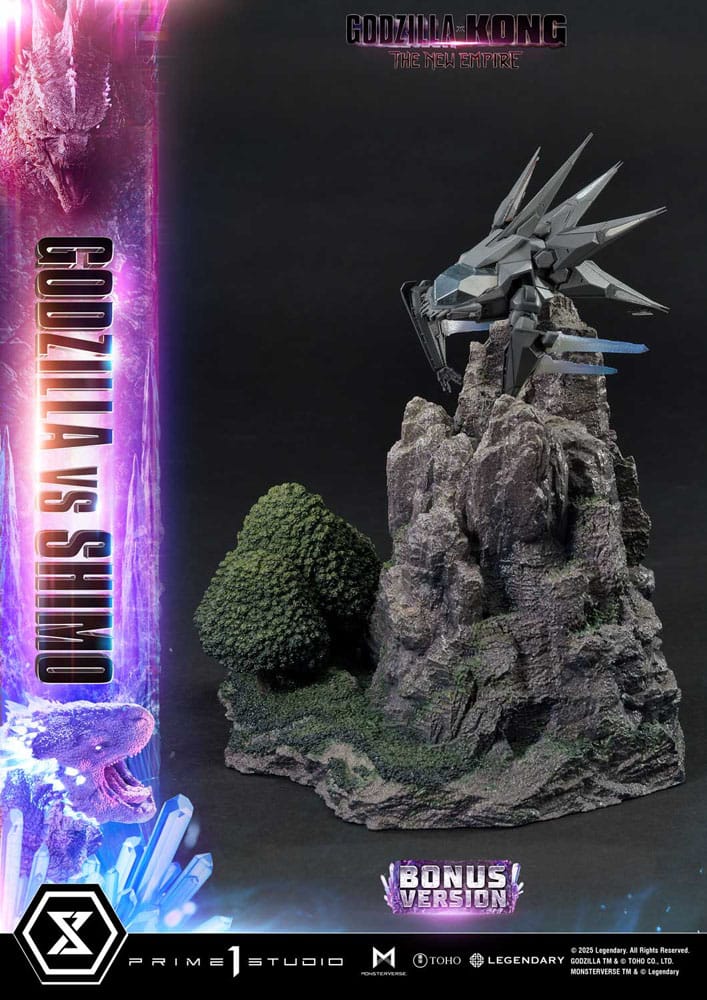 Godzilla x Kong: The New Empire Estatua Ultimate Diorama Masterline Series Godzilla vs Shimo Bonus Version 86 cm