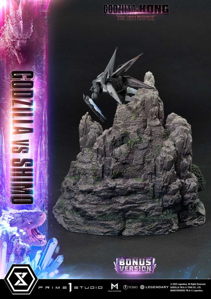 Godzilla x Kong: The New Empire Estatua Ultimate Diorama Masterline Series Godzilla vs Shimo Bonus Version 86 cm