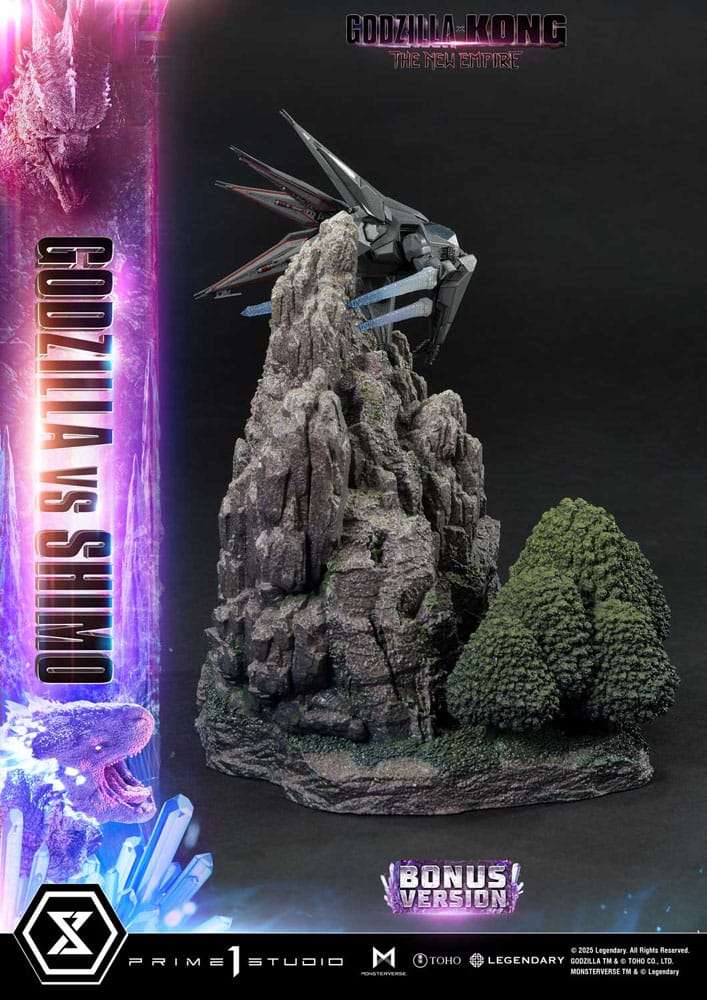 Godzilla x Kong: The New Empire Estatua Ultimate Diorama Masterline Series Godzilla vs Shimo Bonus Version 86 cm