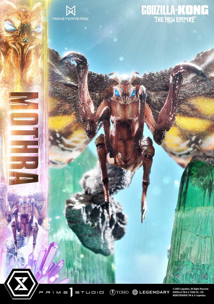 Godzilla x Kong: The New Empire Estatua Ultimate Diorama Masterline Series Mothra 113 cm