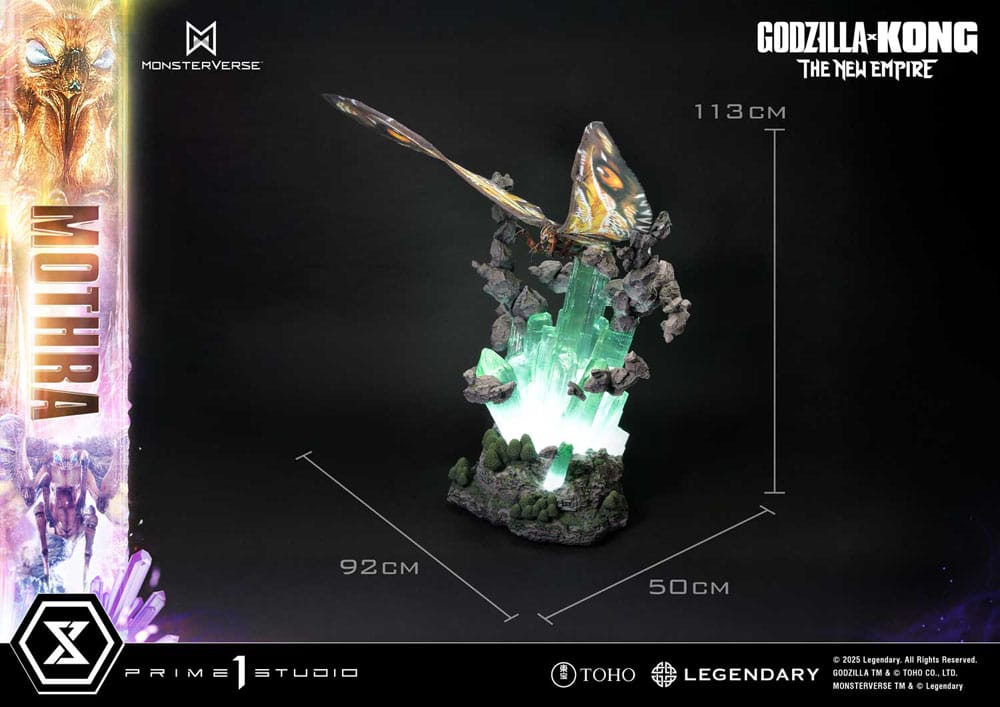 Godzilla x Kong: The New Empire Estatua Ultimate Diorama Masterline Series Mothra 113 cm