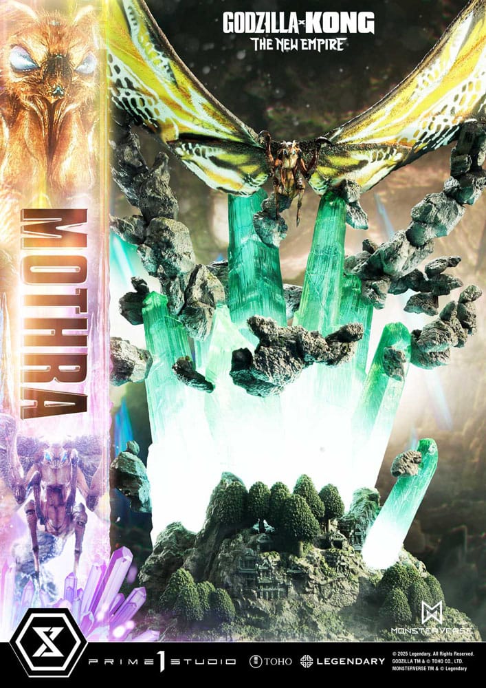 Godzilla x Kong: The New Empire Estatua Ultimate Diorama Masterline Series Mothra 113 cm