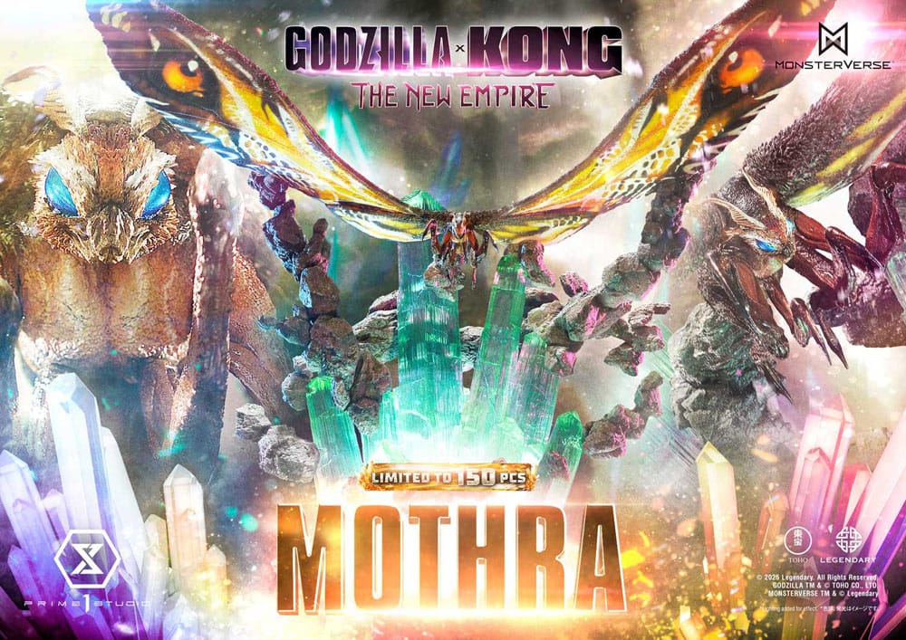 Godzilla x Kong: The New Empire Estatua Ultimate Diorama Masterline Series Mothra Bonus Version 113 cm