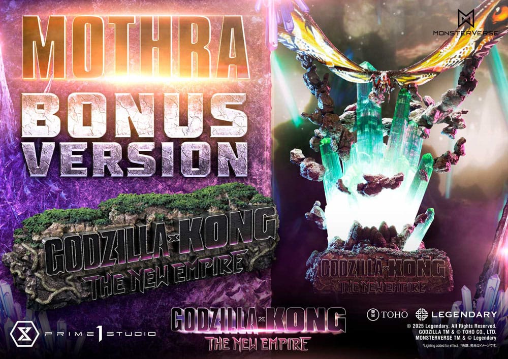 Godzilla x Kong: The New Empire Estatua Ultimate Diorama Masterline Series Mothra Bonus Version 113 cm