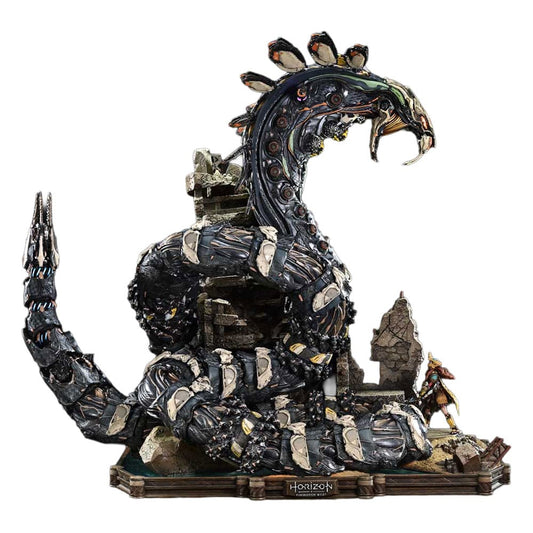 Horizon Forbidden West Estatua Ultimate Diorama Masterline Series Aloy vs. The Slitherfang 82 cm